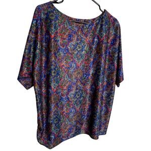 Kathryn Traci Women's Paisley Blouse Size Small